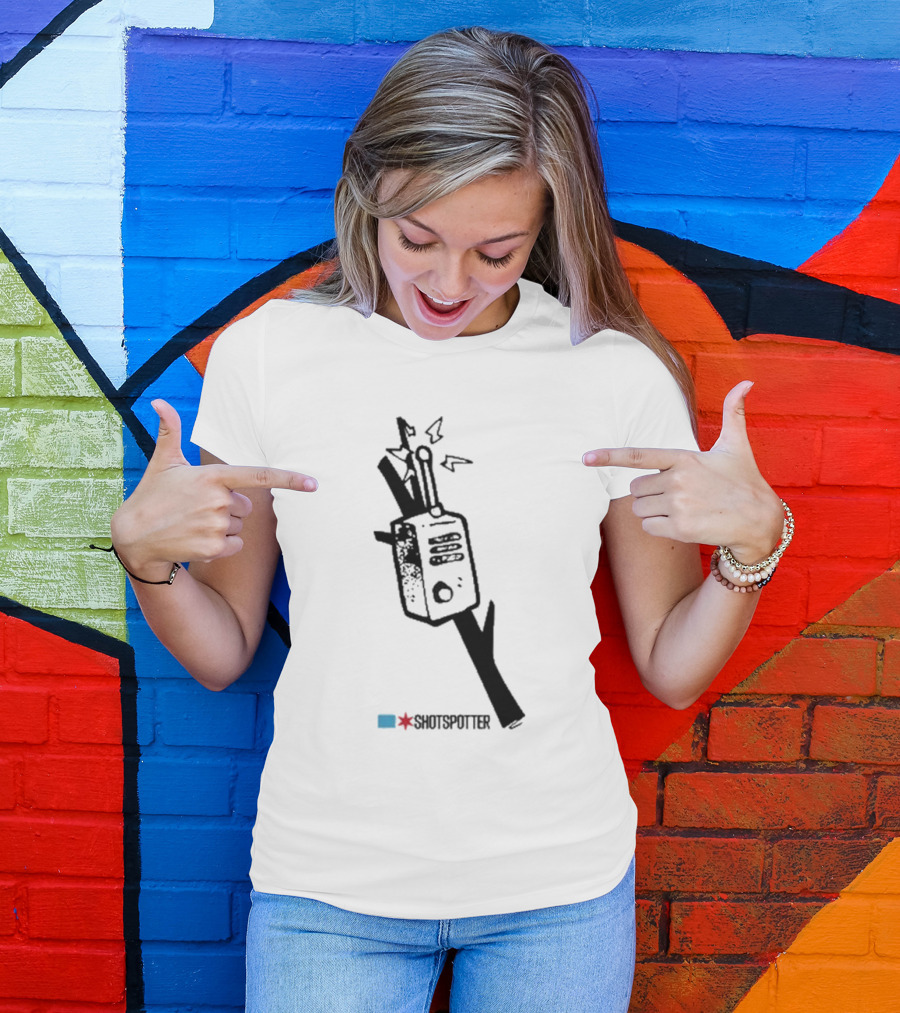 Raymond Lopez Walkie-Talkie Shotspotter Broken Signal T-Shirt