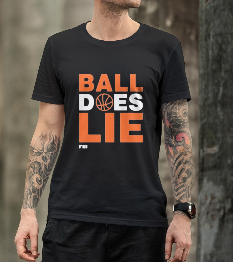 Refmasters Ball Does Lie Basketball T-Shirt