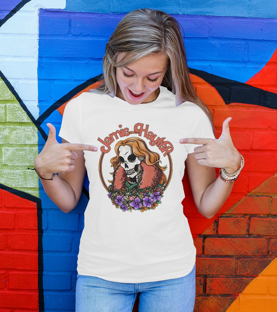 Jamie Hayter Skull Floral T-Shirt