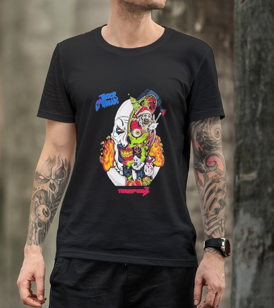 Terror Threads Damien Leone Terrifier 3 T-Shirt