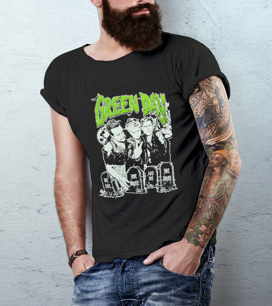Green Day Zombies You Are We Are Glow-In-The-Dark T-Shirt