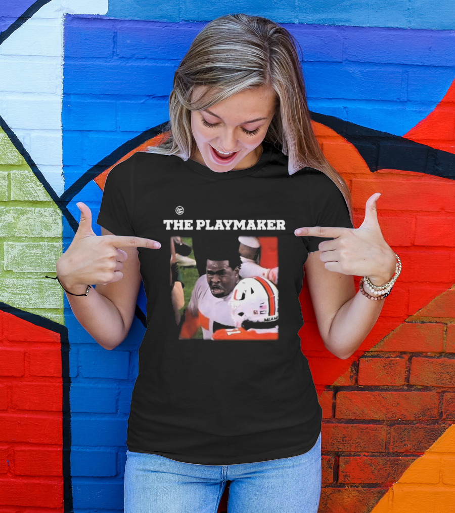 The Playmaker Michael Irvin Miami Hurricanes T-Shirt
