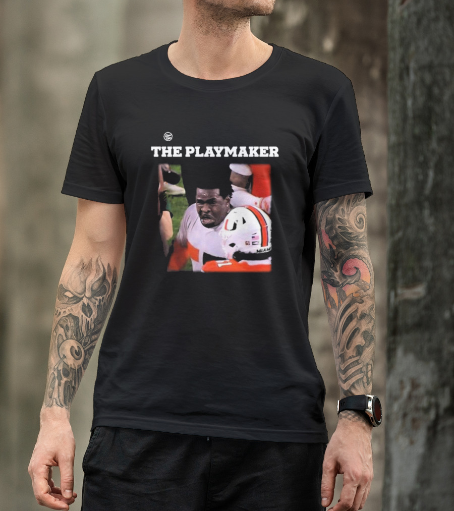 The Playmaker Michael Irvin Miami Hurricanes T-Shirt
