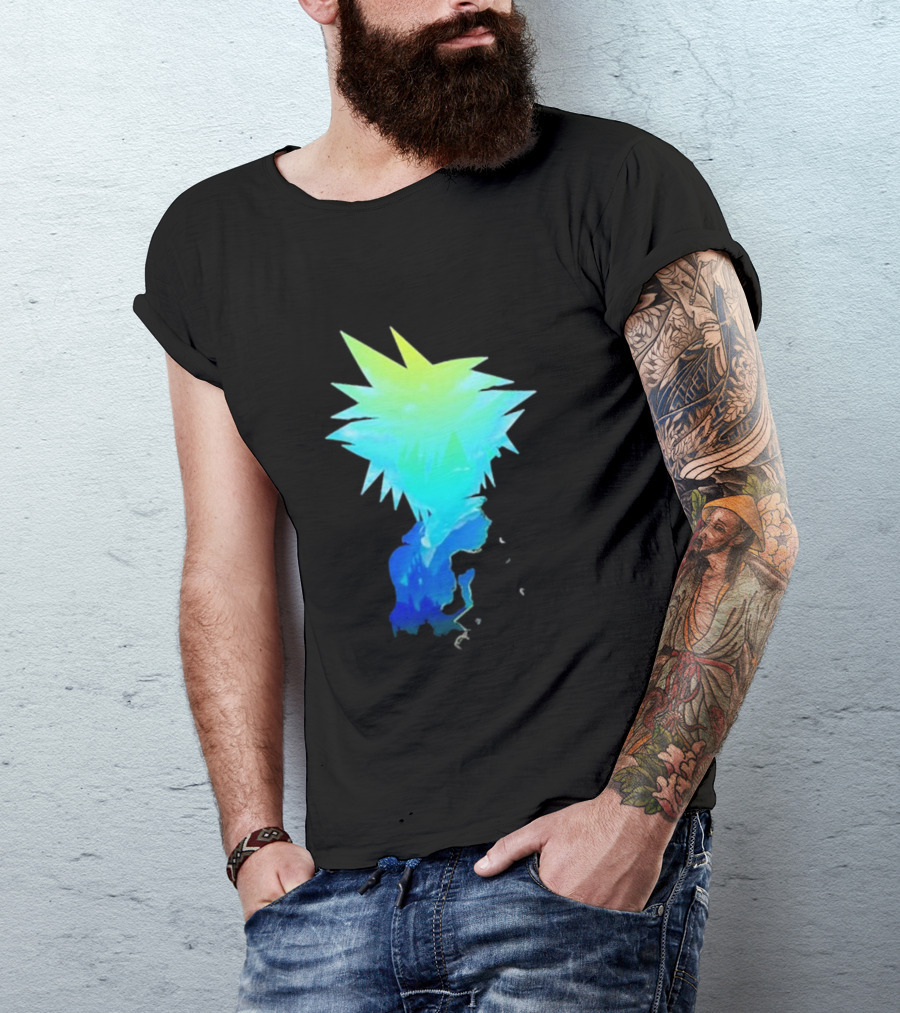 The Key Donnie Spiky Neon Profile T-Shirt