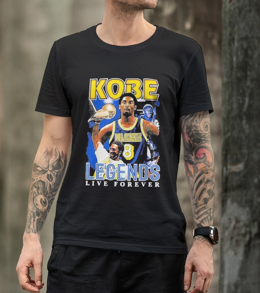Kobe Los Angeles 8 Legends Live Forever T-Shirt
