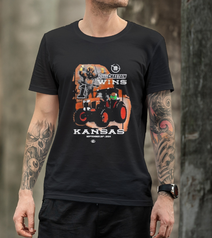 Ross Chastain Wins Kansas September 29 T-Shirt