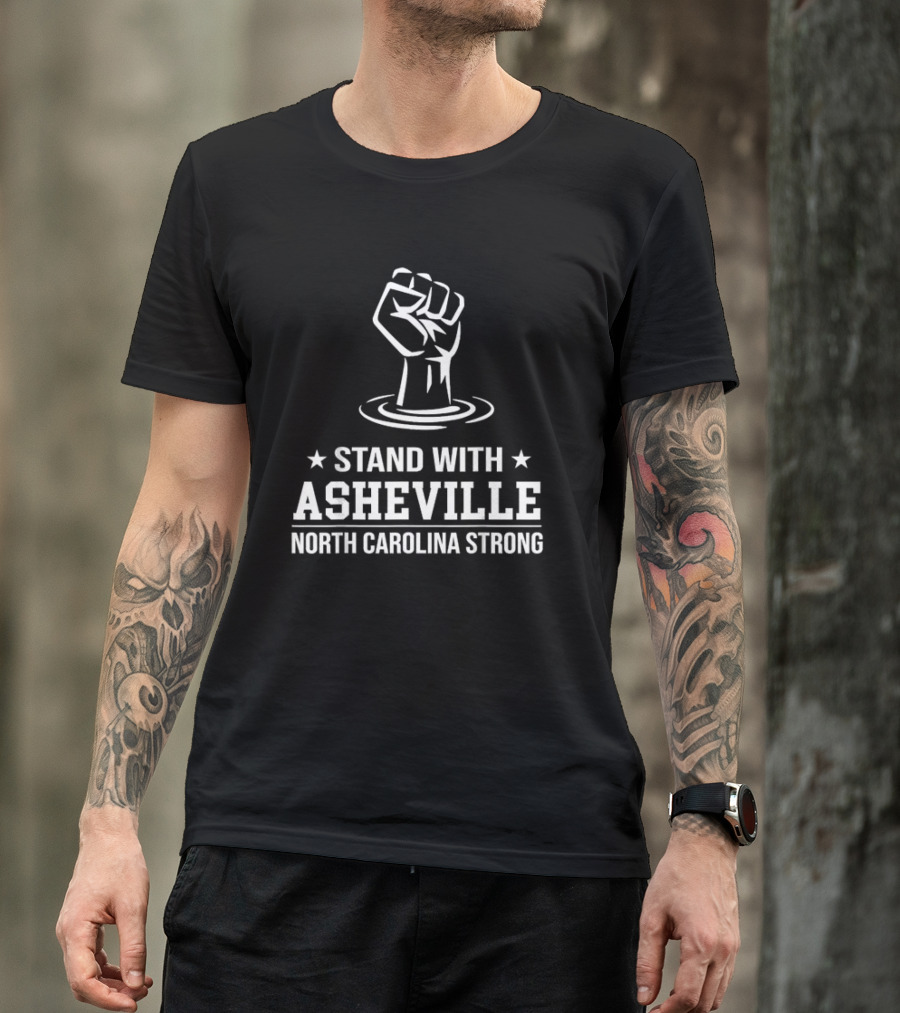 Stand With Asheville North Carolina Strong T-Shirt