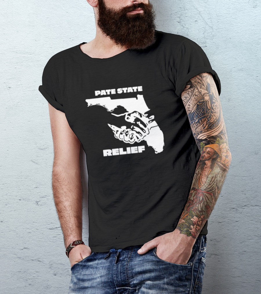 Pate State Florida Relief T-Shirt