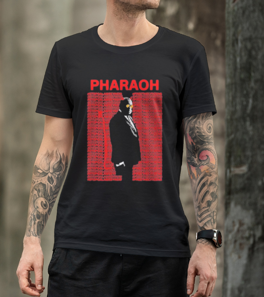 Pharaoh Stopgalamseynow Freethecitizens Protest T-Shirt