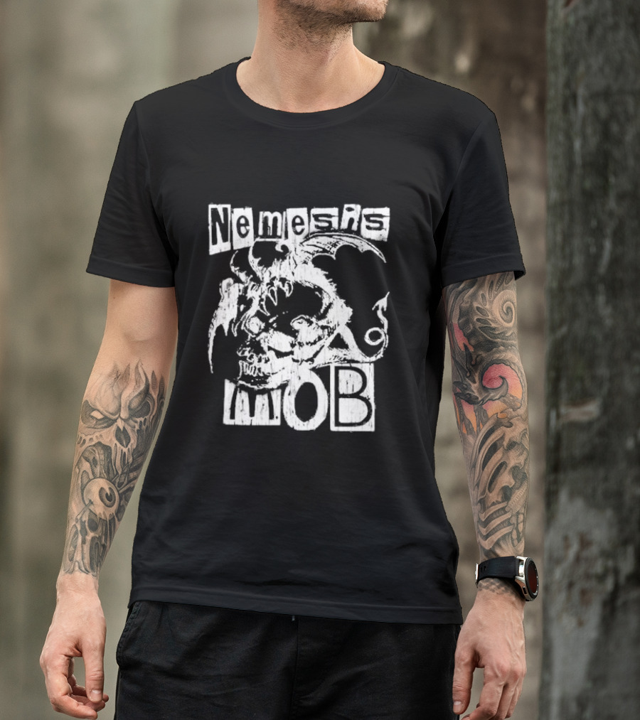 Nemesis Mob Skull Dragon T-Shirt
