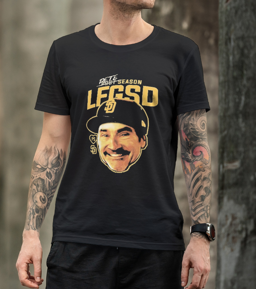 Pete Season Lfgsd San Diego Baseball Legends Cap T-Shirt