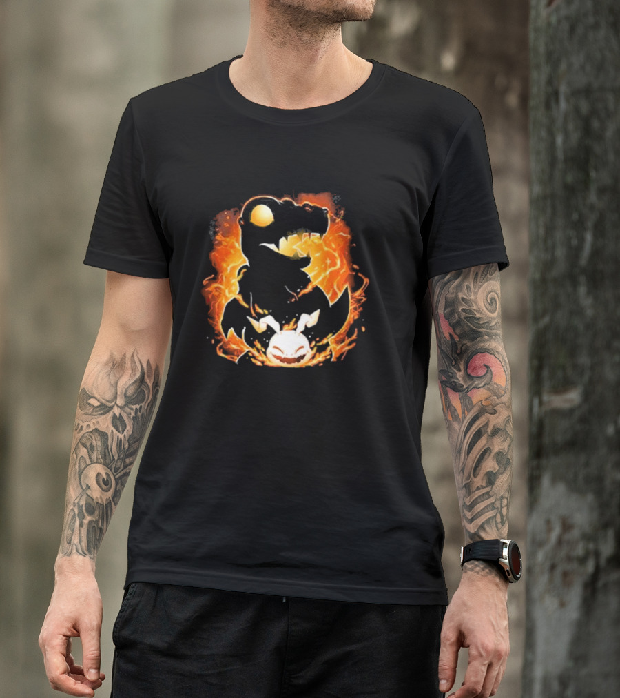 Courage Fire Vallina Fiery Creature T-Shirt