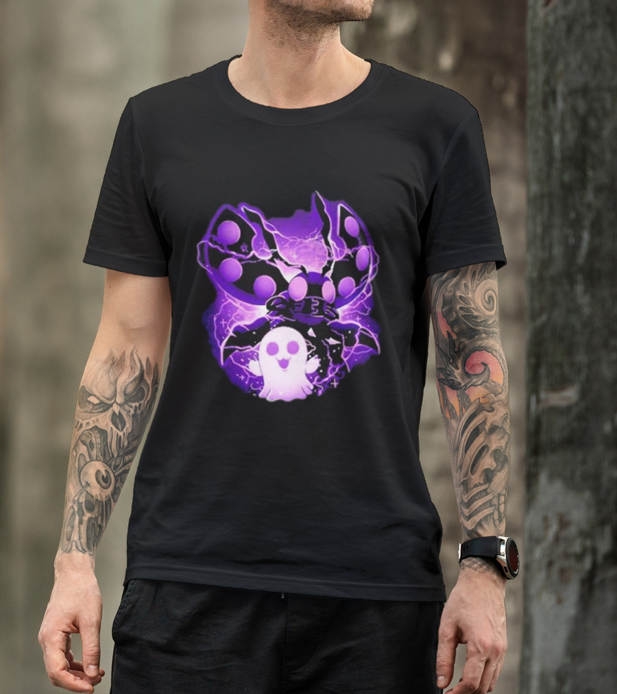 Digi Intelligence Vanilla Moth And Ghost Lightning Purple Aesthetic T-Shirt