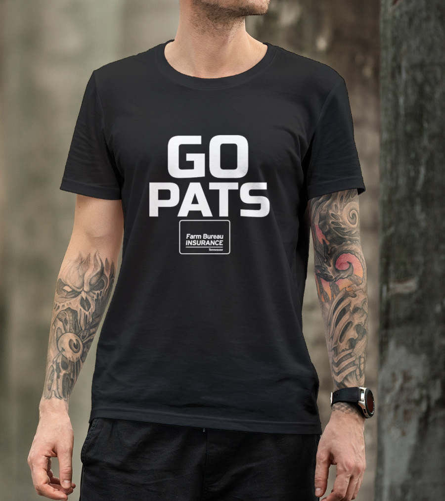 GO PATS Farm Bureau Insurance Tennessee T-Shirt