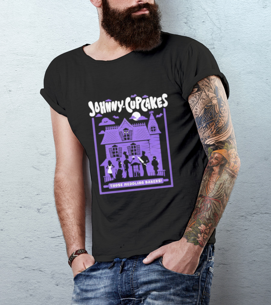 Johnny Cupcakes Haunted House Those Meddling Bakers T-Shirt