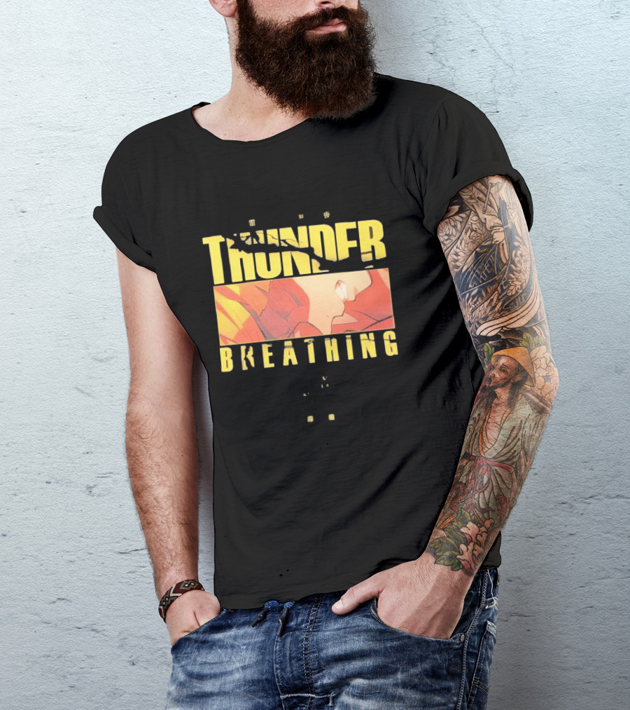 Thunder Breathing First Form Thunderclap And Flash Anime T-Shirt