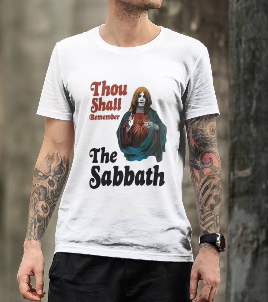 Thou Shall Remember The Sabbath Black Sabbath T-Shirt