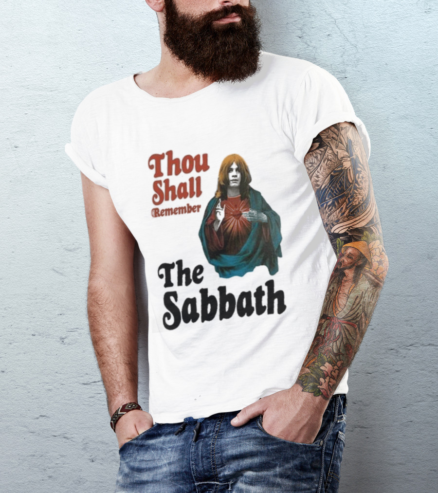 Thou Shall Remember The Sabbath Black Sabbath T-Shirt