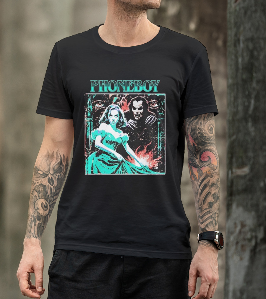 PHONEBOY A Night Of Ultimate Horror Vintage Gothic Horror Aesthetic T-Shirt