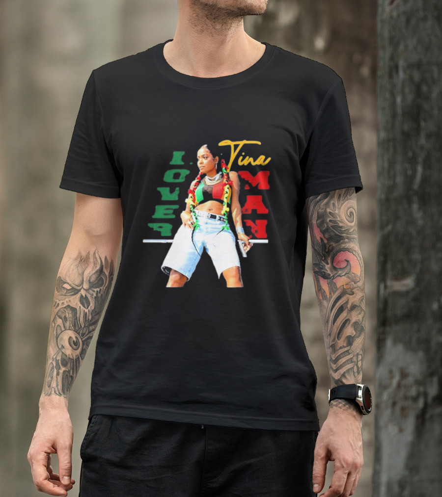 Tina Pinnock Lover Man Reggae Style Vibes T-Shirt