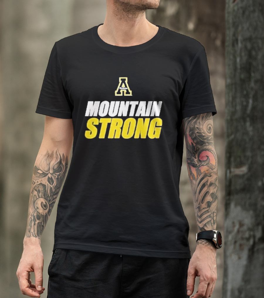 Appalachian State Mountaineers A Mountain Strong T-Shirt