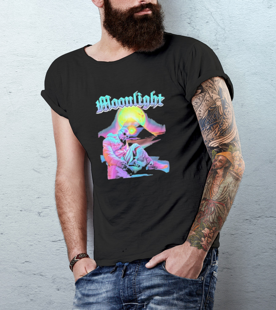 Moonlight Neon Vibes With Chris Brown T-Shirt
