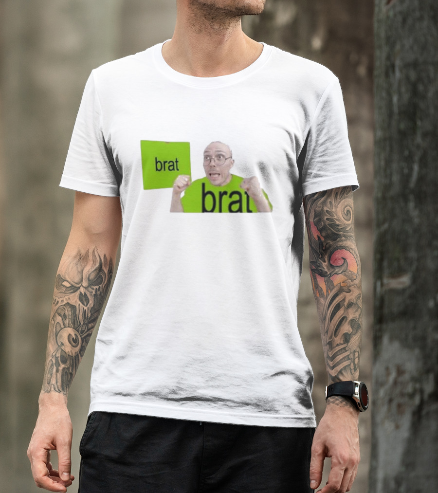 Anthony Fantano Brat Meme Green Brat Brat Reaction T-Shirt