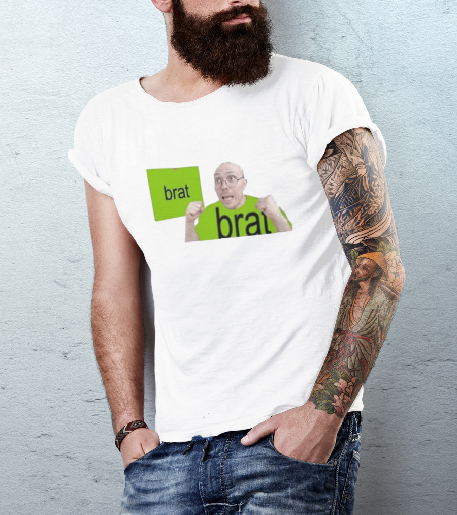 Anthony Fantano Brat Meme Green Brat Brat Reaction T-Shirt