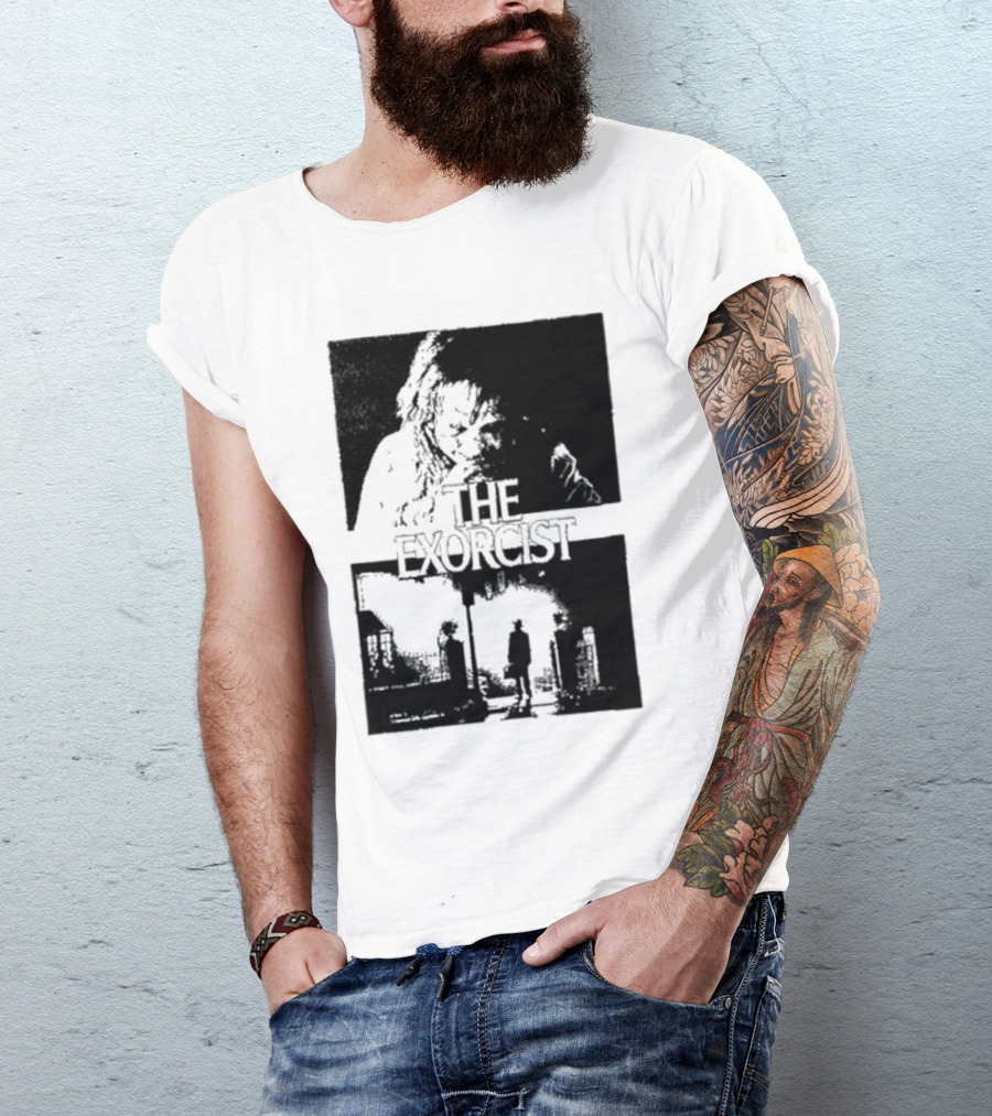The San Antonio Sharpist The Exorcist Mashup T-Shirt