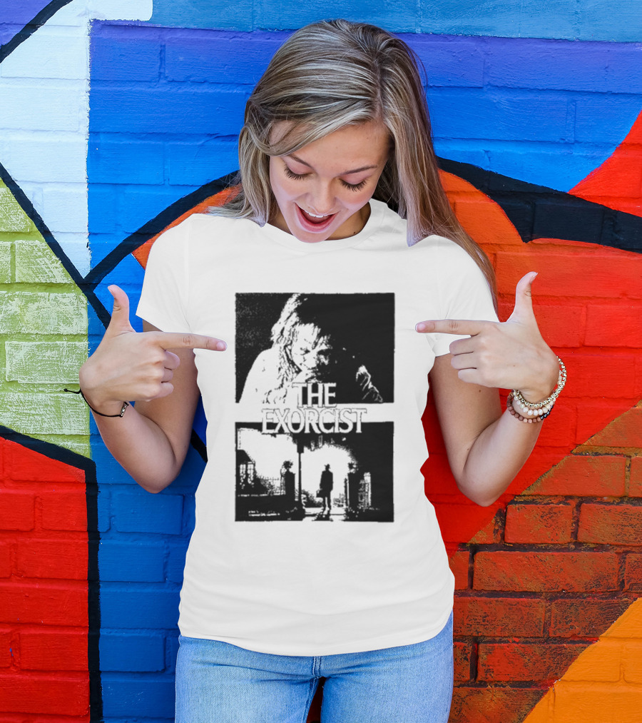 The San Antonio Sharpist The Exorcist Vintage Horror Movie T-Shirt