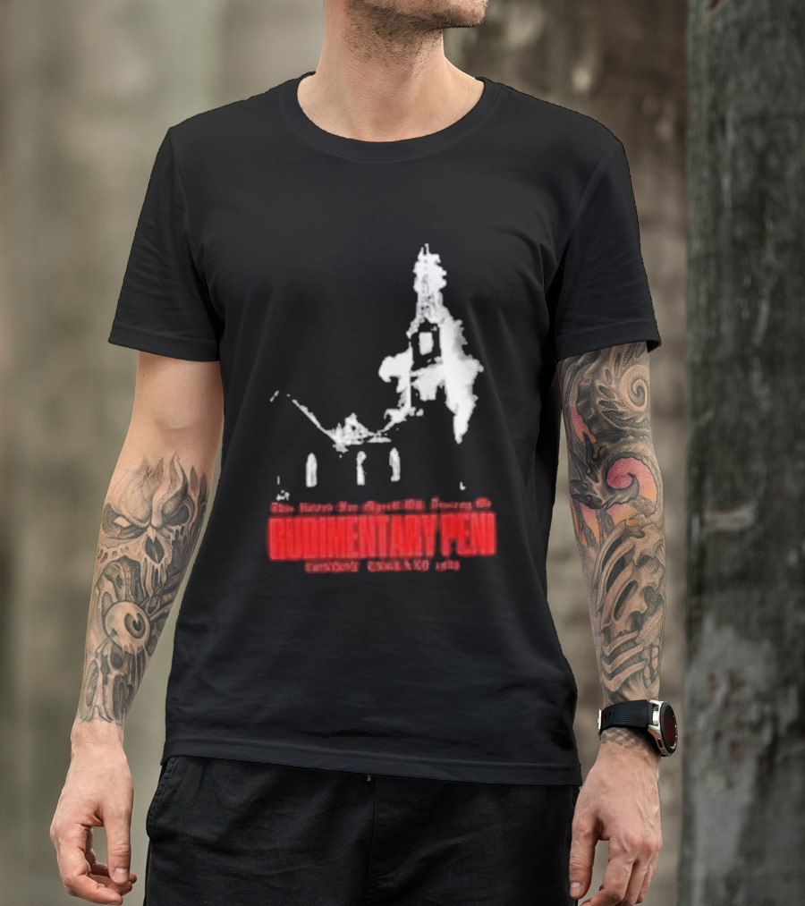 Rudimentary Peni San Francisco On Broadway 1984 Bootleg Union Death Church T-Shirt