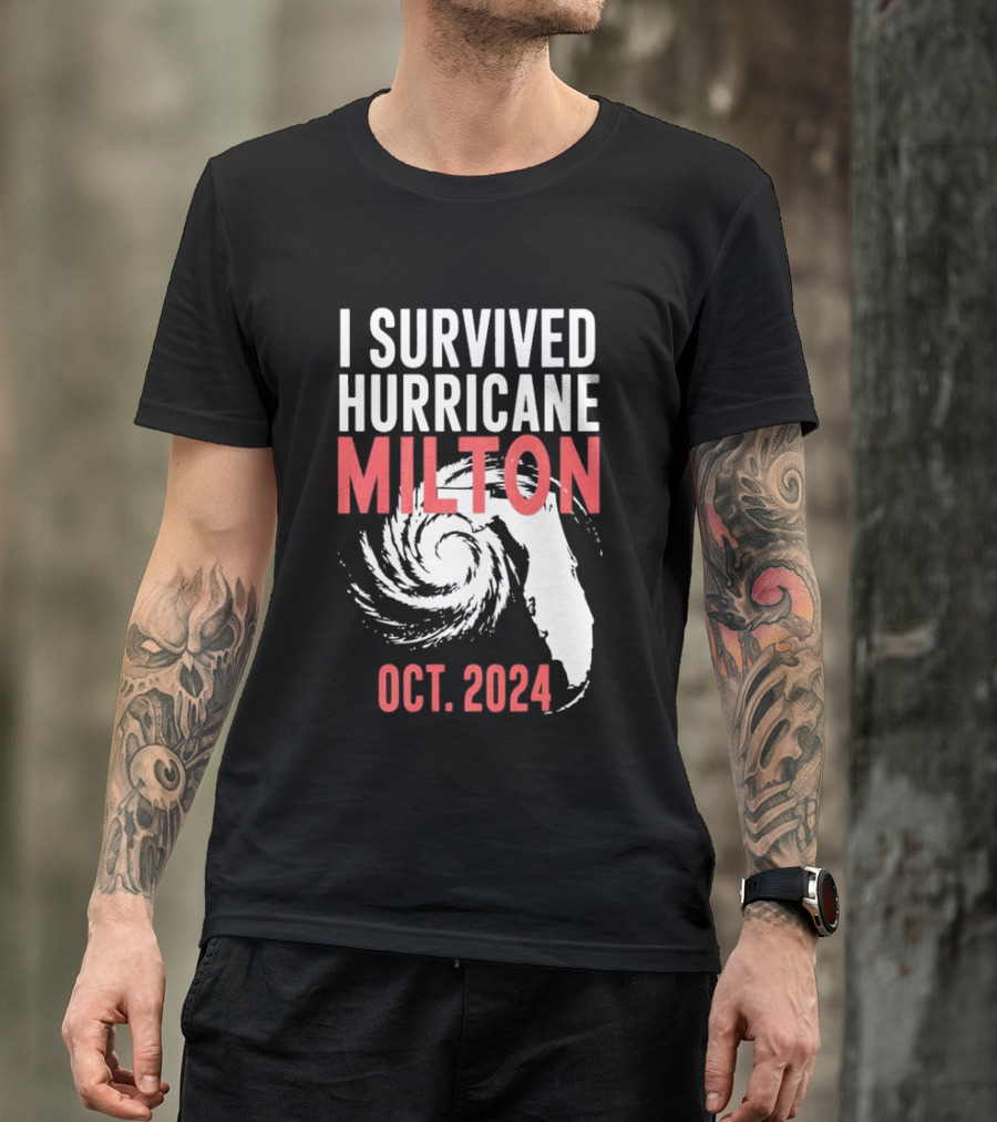 I Survived Hurricane Milton Florida Oct T-Shirt