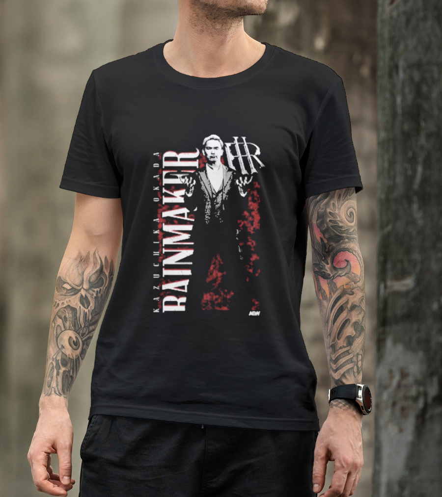 Kazuchika Okada Rainmaker CHR ABV T-Shirt