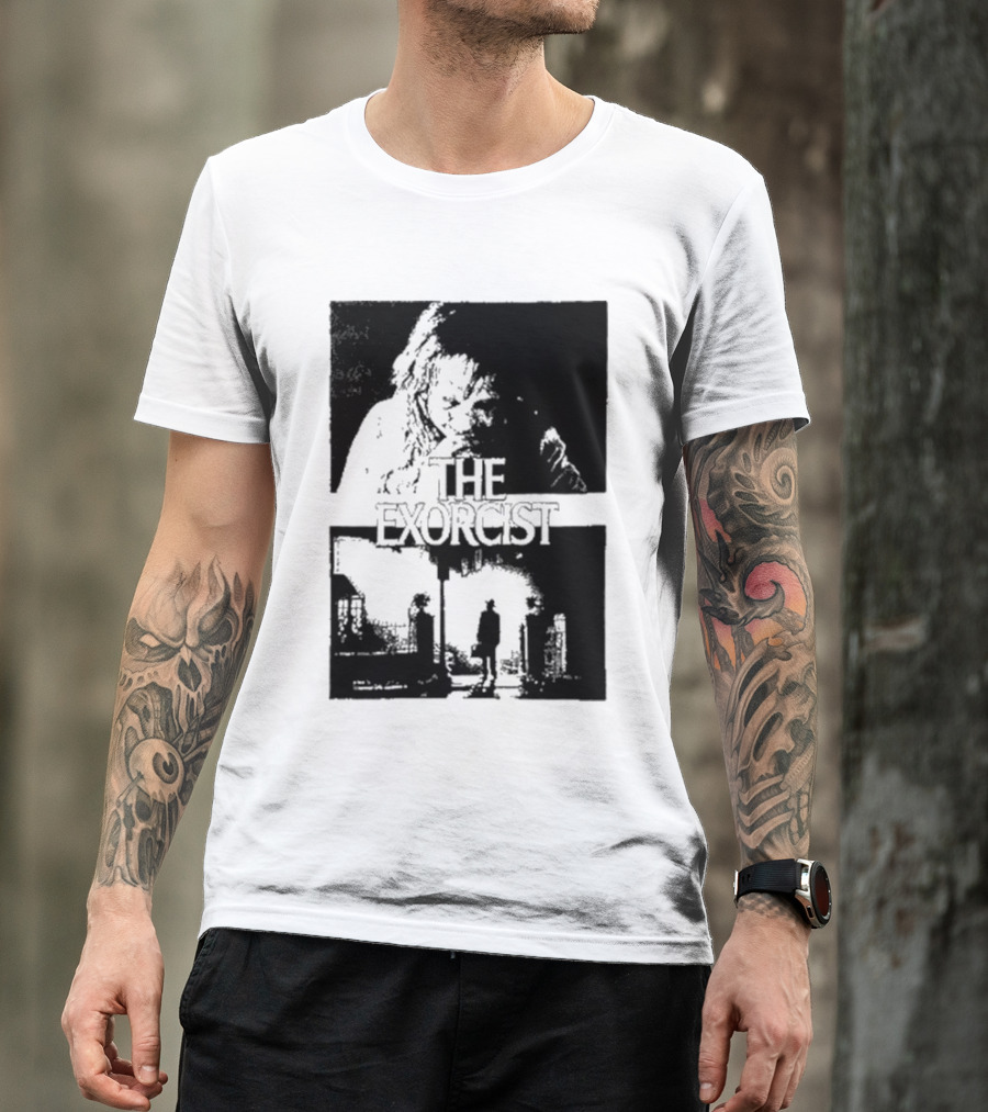 San Antonio Sharpist Horror Crossover The Exorcist T-Shirt