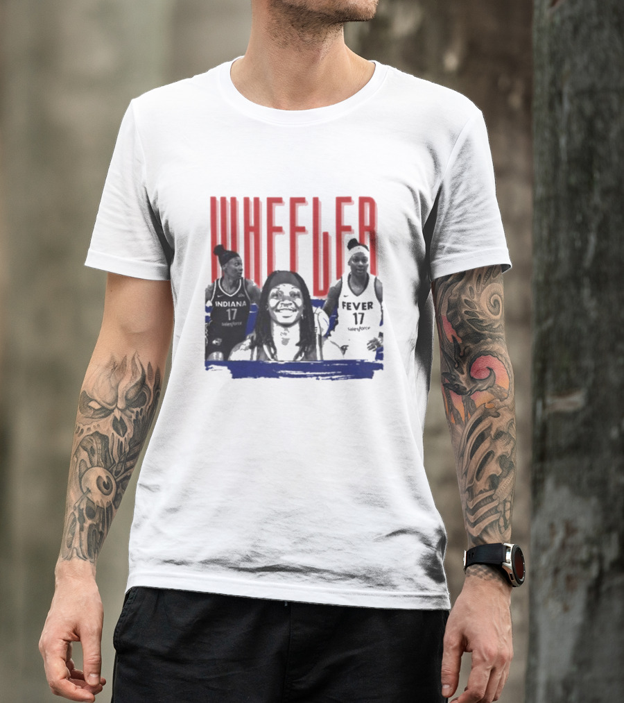 Wheeler Indiana Fever 17 Salesforce T-Shirt