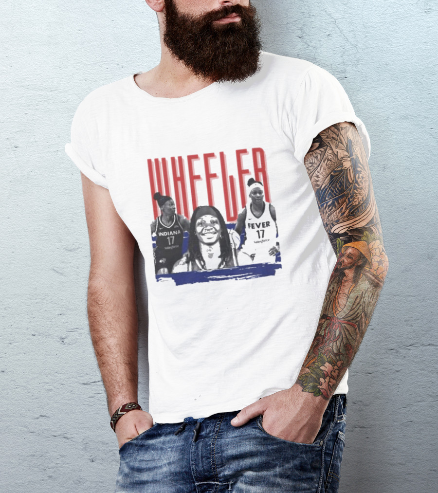Wheeler Indiana Fever 17 Salesforce T-Shirt