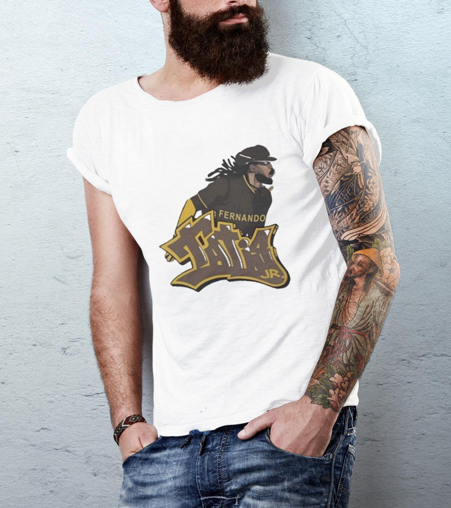 San Diego Padres Fernando Tatis Jr Player Graffiti T-Shirt
