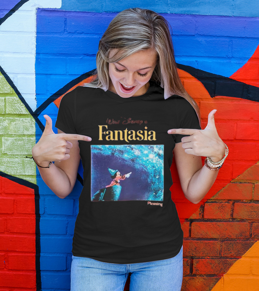 Walt Disney Fantasia L'Apprenti Sorcier Pleasing Mickey As Sorcerer's Apprentice T-Shirt
