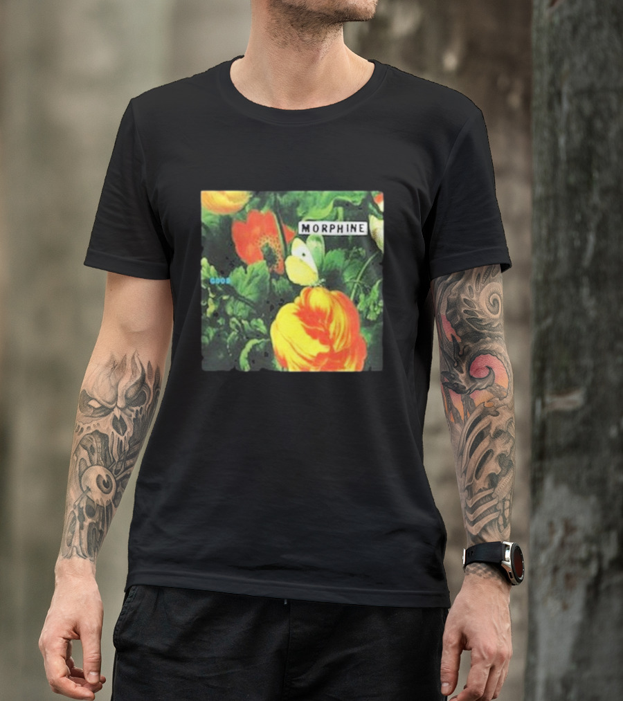 Morphine Good Floral Butterfly Garden T-Shirt