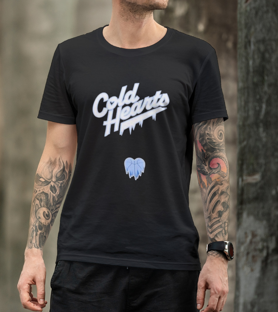 Cold Hearts Script Ice Drip T-Shirt