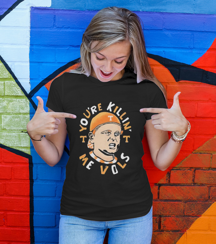 Tennessee Volunteers You’re Killing Me Vols Sandlot Baseball T-Shirt