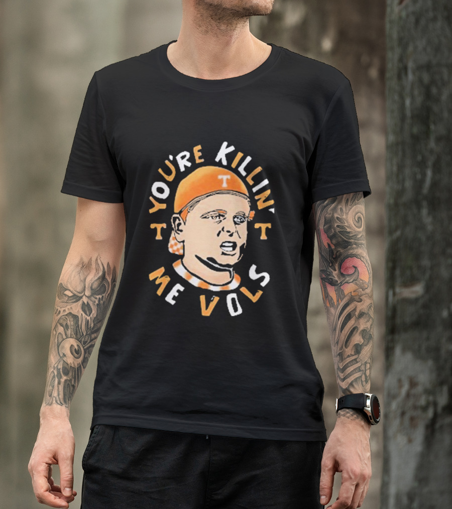 Tennessee Volunteers You’re Killing Me Vols Sandlot Baseball T-Shirt