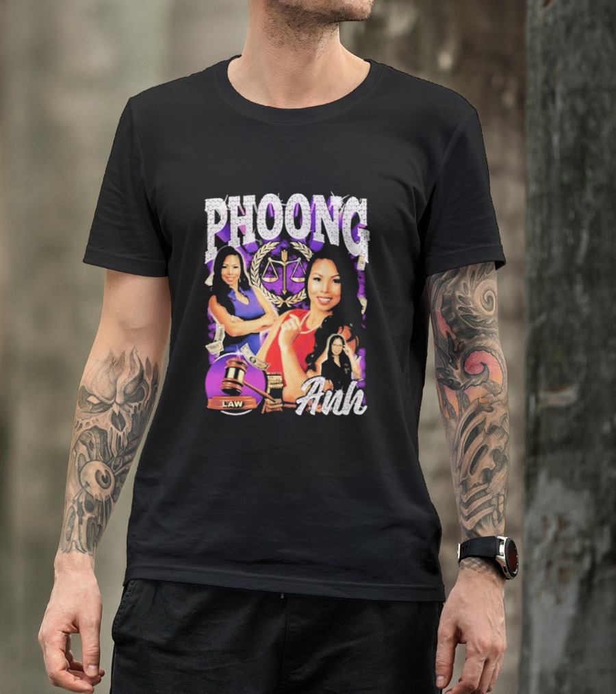Phoong Anh Law Scales Judge Money T-Shirt