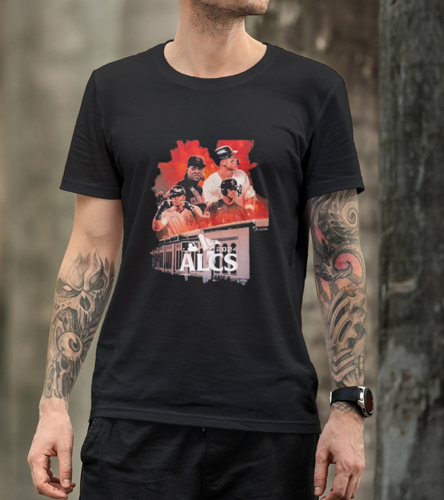 New York Yankees Cleveland Guardians ALCS T-Shirt