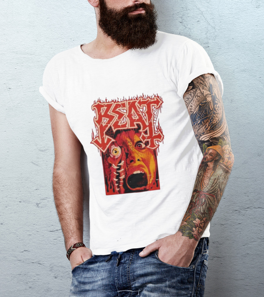 Reynlord Beat Mutation Horror Face T-Shirt