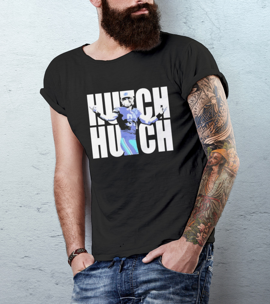 Hutch Hutch Aidan Hutchinson Detroit Lions Football Player T-Shirt