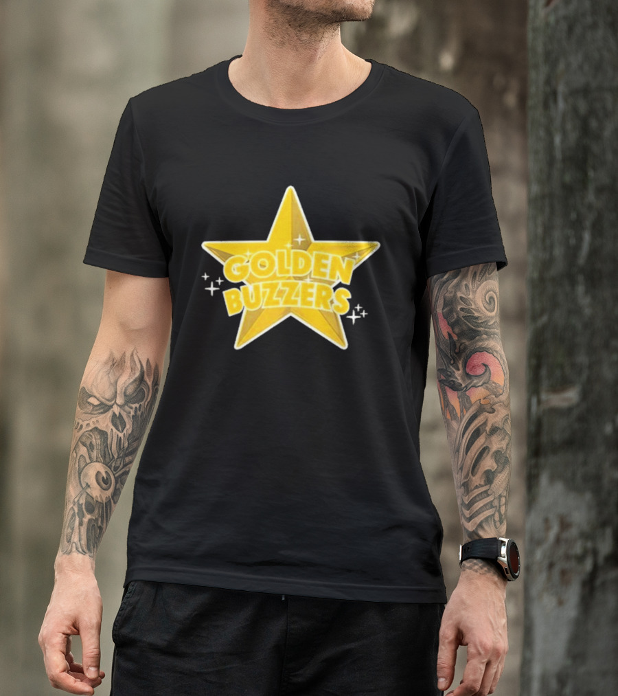 Scott Cramer The Cramer Games Golden Buzzers Star T-Shirt