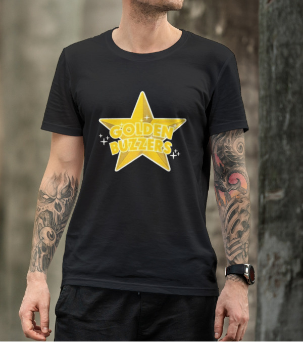 Scott Cramer The Cramer Games Golden Buzzers Star T-Shirt