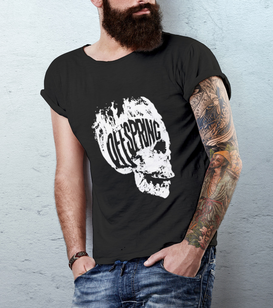 Offspring Flaming Skull T-Shirt