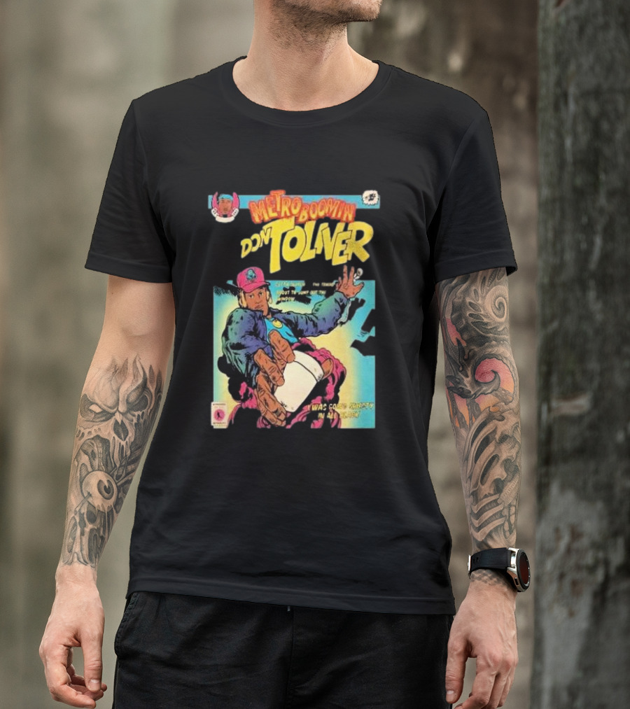 Metro Boomin Don Toliver Comic Style Retro Album T-Shirt